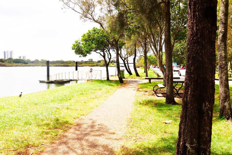 Boat ramp at Winders Park in Currumbin, Gold Coast, Queensland