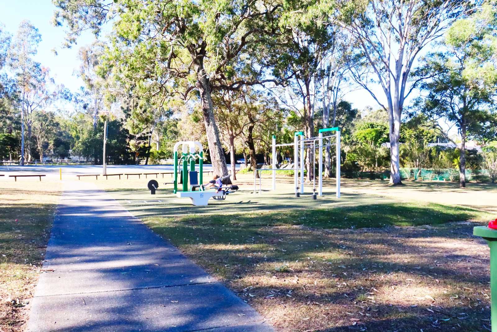 Fitness equipment, Vince Hinde Park, Nerang, Gold Coast